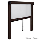 Zanzariera Avvolgibile Per Porta Balcolne E Finestra A Molla 100x170 cm