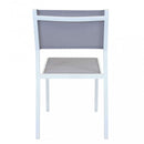 Sedia da Giardino Avana 46x57x85 h cm in Textilene Bianco