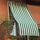 Tenda da Sole per Sormonto 145x250 cm con anelli rinforzati Verde