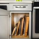 Kit 4 Separatori per Armadi e Pensili da Cucina 50x31 cm in Acciaio Emuca Cromato