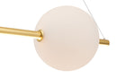 Lampada pendente Modern in Metallo Freccia Oro