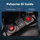 Quad Elettrico per Bambini ATV 6V Ricaricabile con Fari e Musica Rosso      