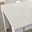 Tavolo allungabile 137/185x79x90 cm Jasna bianco