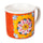Tazza Ø9,2x8,7 cm in New Bone China VdE Tivoli 1996 Infinito giglio