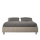 Letto Matrimoniale Large Azelia Sabbia Varie Misure