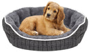 Cuccia per Cani e Gatti in Poliestere Scotland Grigio Scuro Varie Misure