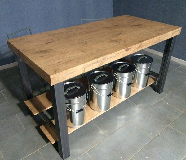 prezzo Tavolo 180x90x76 cm Vulcano Fix Quercia Naturale