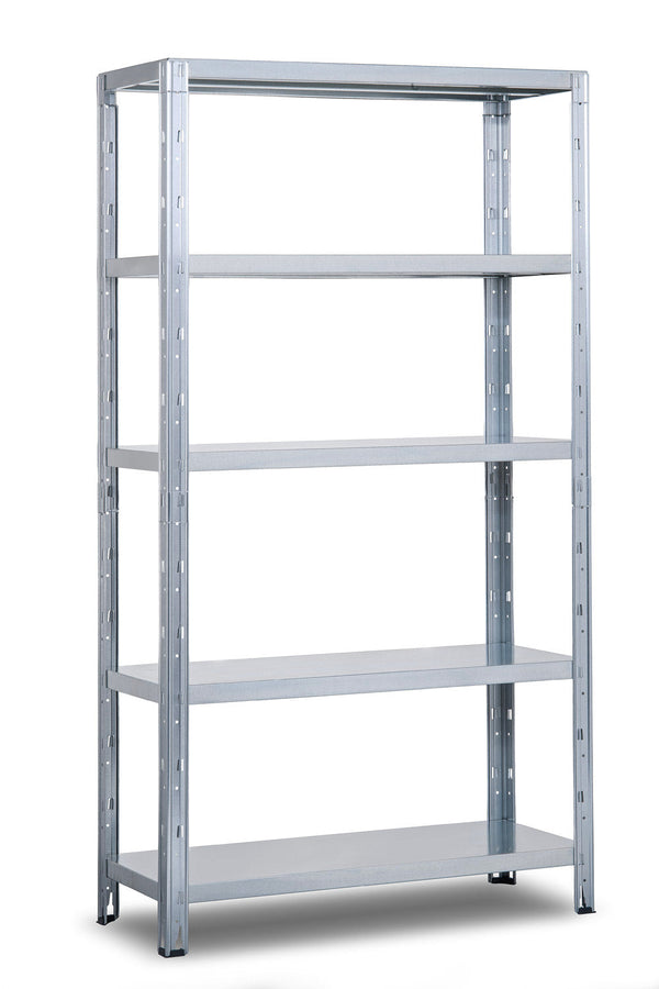 online Scaffale in Metallo ad Incastro 5 Ripiani 120x50xh188 cm Crosser Zincato