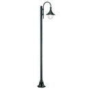 Lampada Palo per Giardino Alto Colore Nero per Esterno Linea Lampara Sovil