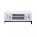 Mobile TV Clifford 130x40x55 h cm in Legno Marrone