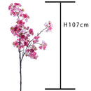 Pesco Ramificato Artificiale Altezza 107 cm Rosa