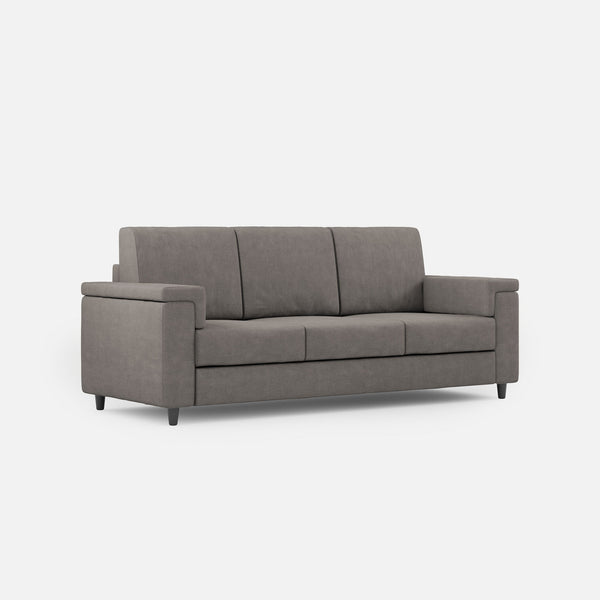 Divano 3 Posti 208x85x85 cm Marrak in Tessuto Grigio prezzo