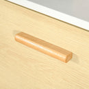 Mobile Multiuso 3 Cassetti 3 Ripiani 60x40x100 cm in Legno Bianco