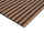 Set 5 Pannelli Fonoassorbenti per Interno da Parete 57,25x1,9x120 cm in MDF e Carta Melaminica Noce Rigantino