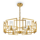 Lampada pendente House in Metallo Bowi Oro