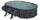 Piscina Ovale Fuori Terra 500x300xh120 cm in Acciaio e PVC Gre Kea