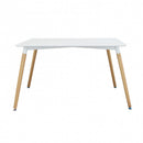 Tavolo Lione 120x80x75 h cm in Legno Bianco