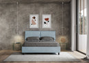 Letto Matrimoniale Sleeper Azzurro Varie Misure