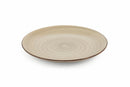 Set 6 Piatti Frutta in Gres Ø19,3 cm Villa d'Este Home Tivoli Grigio New Baita