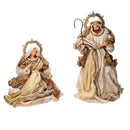 Natività tessuto oro con re magi cm xh35,5