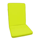 Cuscino Real Medio 90x40x4 cm in Poliestere Verde