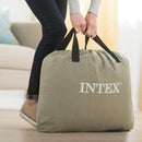 Materasso Matrimoniale Gonfiabile 203x152x25 cm con Pompa Elettrica Integrata Intex
