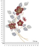 Pannello Lovis 68,6x7,6x98,4 cm in Ferro Multicolor      