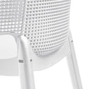 Set 6 Sedie da Giardino 61x54x79h cm Keter Elisa Chair Bianco