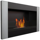 Camino a Bioetanolo da Parete 64,8x37,4 cm Flig Washington Verty Con Vetro