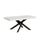 Tavolo Allungabile 180-284x90x77 cm Volantis Bianco Frassino