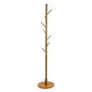 Appendiabiti a Stelo H164 cm in Legno di Bamboo Naturale