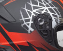 Casco Integrale per Scooter Visiera Lunga CGM Montegi 301S Rosso Opaco Varie Misure