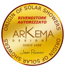 Doccia Solare da Esterno Giardino 20L Miscelatore Arkema Happy One Verde Scuro