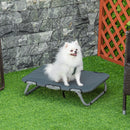 Brandina per Cani e Gatti Pieghevole 59x46x15 cm in Tessuto Grigio