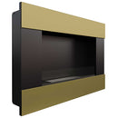 Camino a Bioetanolo da Parete 90x65,2 cm Flig Boston Oro
