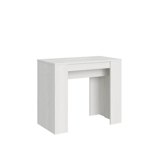 Consolle Allungabile 90-204x48x77 cm in Nobilitato Bianco online