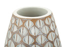 Vaso Resina Tibet Ø20x45,5 cm in Resina Bianco effetto lavato      