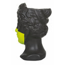 Vaso a Forma di Viso 14x15x21 cm  in Dolomite VdE Tivoli 1996 Vis a Vis
