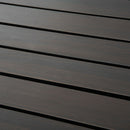 Tavolino da Soggiorno Modello Pallets in Legno Noce 80x80x46.5 cm 