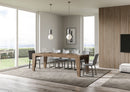 Tavolo Allungabile 130/390x90x77 cm Naxy Premium Noce  