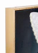 Dipinto su Tela Laccato Marty con Cornice 62x4x92 cm in Pino e Tela e Plastica      