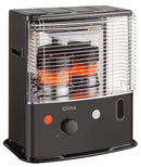 Stufa a Combustibile Liquido Portatile Qlima R4224TC Nera