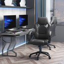 Sedia da Gaming 51x61x108-118 cm in Similpelle Nero