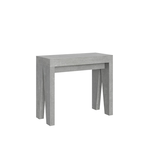 Consolle Allungabile 90-196x42x77 cm in Nobilitato Grigio online