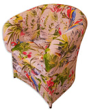 Poltrona Imbottita 65x65x75 cm in Tessuto Renier Tropical