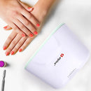 Mini Asciugaunghie a Batteria Compatto Asciugatura Rapida Ventilazione Unghie Alpina