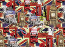 Set 5 Scatole cartone london 