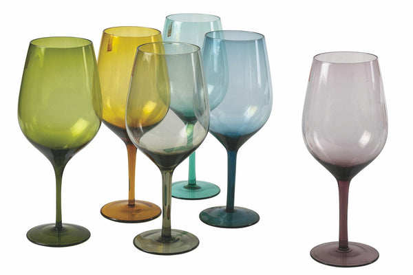Set 6 Calici in Vetro 428 ml Villa d'Este Home Tivoli Happy Hour prezzo