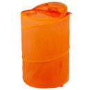 Cesto portagiochi pieghevole animali struttura in metallo 80x40 cm Arancio