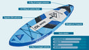 SUP Tavola Gonfiabile 305x81x15 cm con Pagaia Zaino e Accessori Wattsup Sar Blu